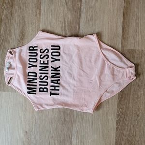 Italy Alcott LA bodysuit cotton